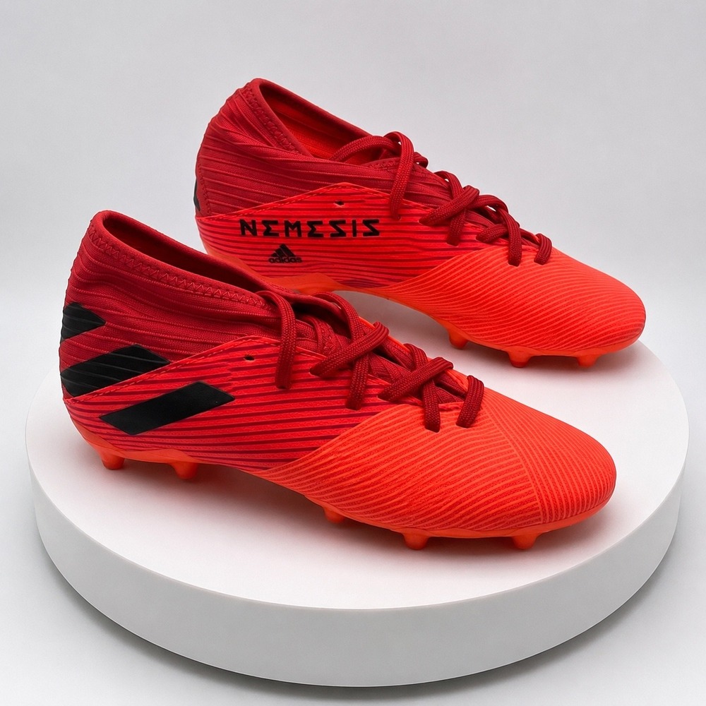 Adidas Nemesis 19.3 FG Soccer Cleats Mens 6.5 Signal Coral Red EH0300